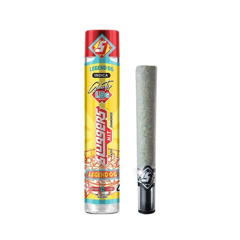 SLUGGERS - INFUSED PREROLL - LEGEND OG X SQUINTZ - 1.5G