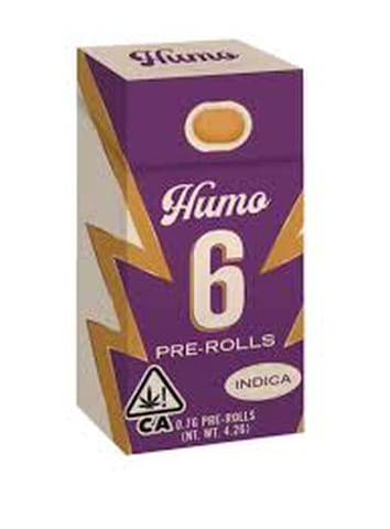 Humo | Bombon OG | Preroll | Indica | 6pk | 4.2g