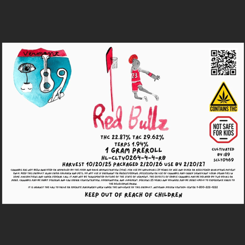 Red Bullz 1g
