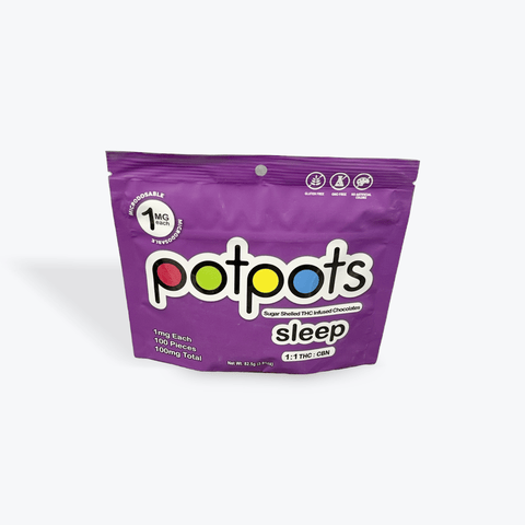 (REC) Potpots - 1:1 THC/CBN 100ct