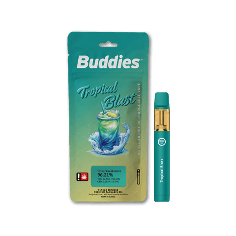 Tropical Blast 1g Flavored Disposable (Buddies)