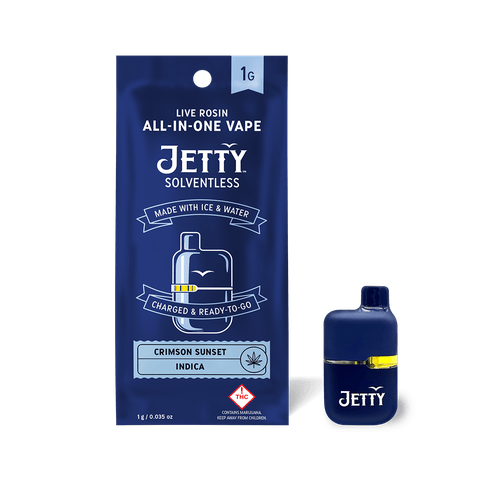 Jetty Live Rosin AIO Crimson Sunset (I) 1g