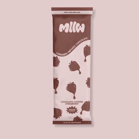 MLLW Chocolate Covered Strawberry 48 MG Bar