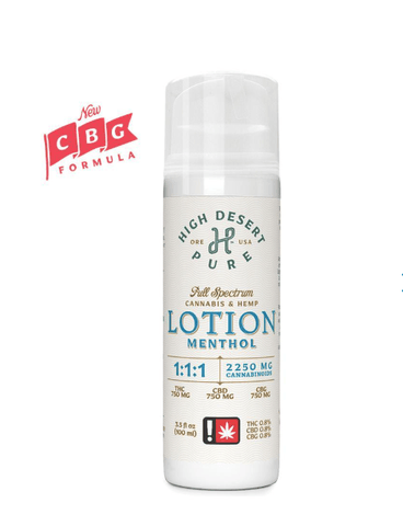 High Desert - Lotion -  Clinical Strength Menthol