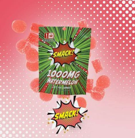 MACK! | 10ct Gummies | Watermelon | 1000mg THC
