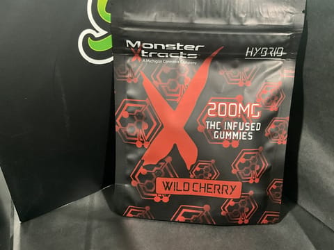 GUMMY - WILD CHERRY - 20mg/pc - MONSTER X
