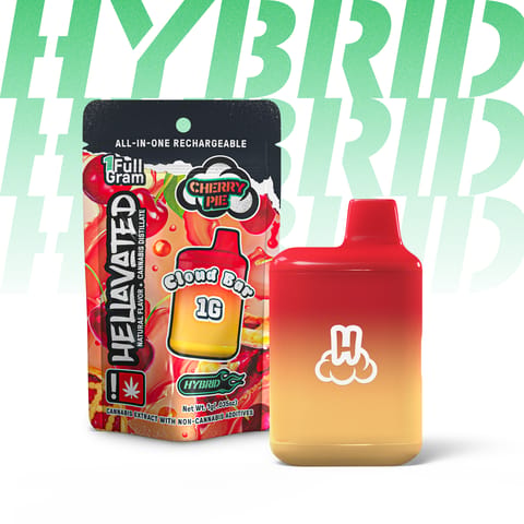 Hellavated Profilez Cloud Bar | Cherry Pie 1g