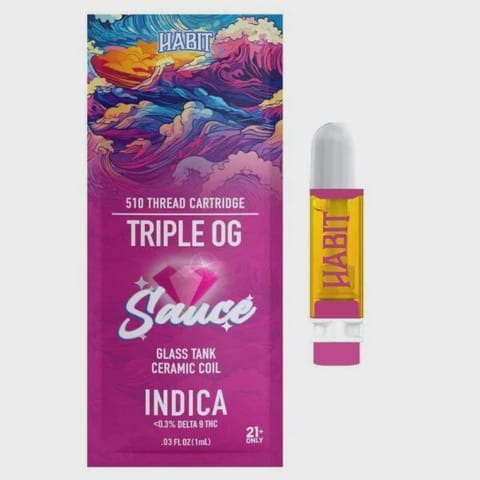 1g THCA Live Resin Cart - Triple OG