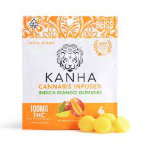 Kanha | Mango (I) | 10mg THC x 10 Gummies