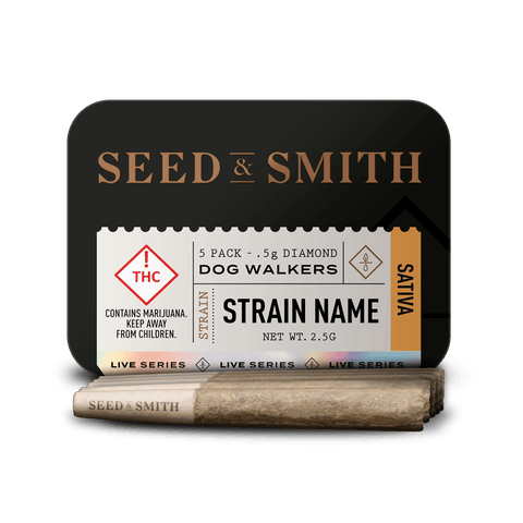 Red Dawn Cannabis Infused Pre-Roll 5-Pack by Seed & Smith
