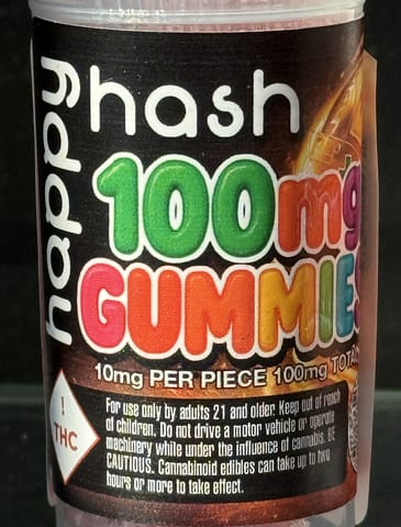 Happy Hash | Cherry | Gummies | 100mg