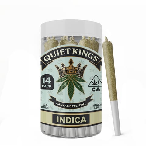 QUIET KINGS - MIXED LIGHT PREROLL MULTIPACK - ORANGE KUSH - 7G