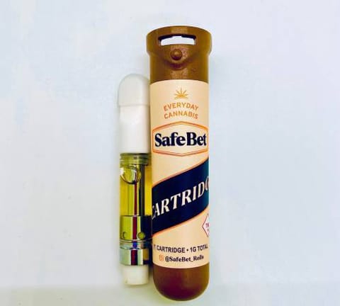 SafeBet - Vape Cart 1g - Green Crack
