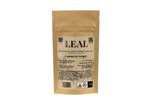 Leal - Flower 7g - Platinum Lemon Cherry Gelato