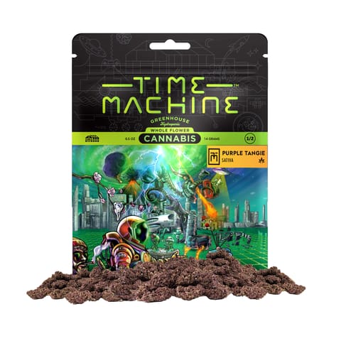 TIME MACHINE - MIXED LIGHT SMALLS - PURPLE TANGIE - 14G