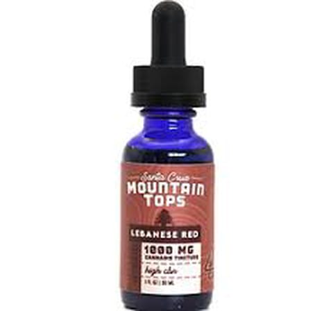 Santa Cruz  Mountain Tops - Lebanese Red 1000mg  - Tincture