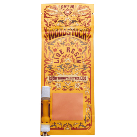 Woodstock | Super Silver Haze | Live Resin 1g Cartridge