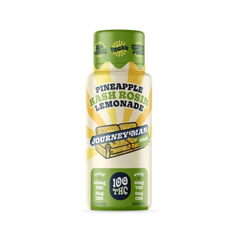 Journeyman - Pineapple Hash Rosin Lemonade - 100mg Drink