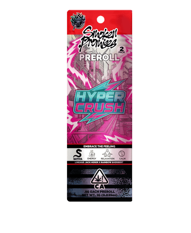 KB - SMOKEN PROMISES - INDOOR PREROLL MULTIPACK - HYPER CRUSH - 1G