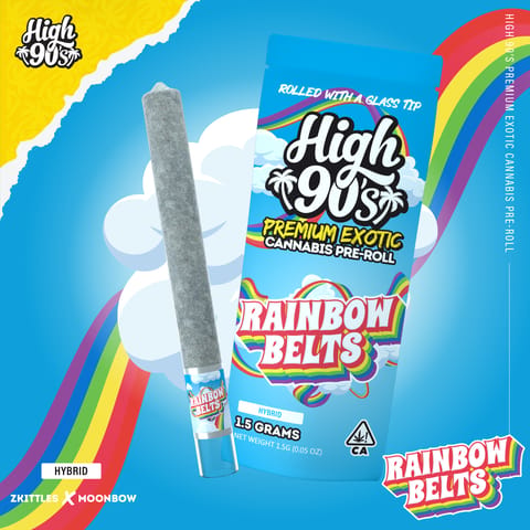 Rainbow Belts - 1.5G - High Roller Pre Roll