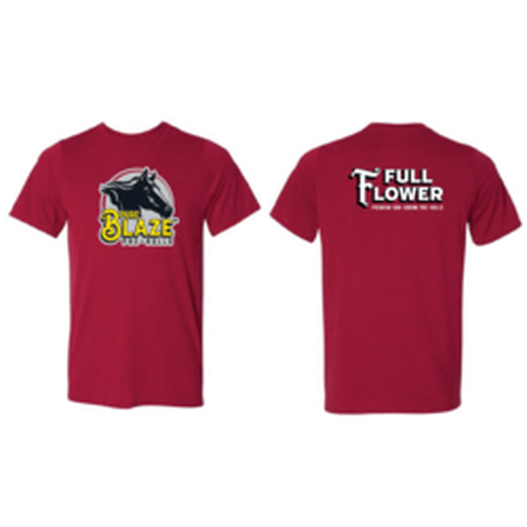 Maggie's Farm Shirt Pure Blaze Red Logo Small