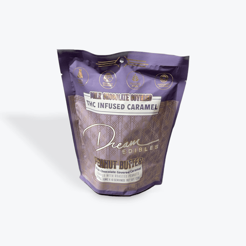 Milk Chocolate Peanut Butter Caramels 10 pack (10x10mg)