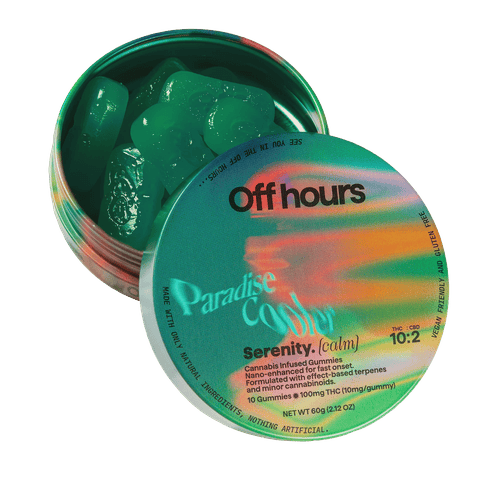 Off hours - Paradise Cooler | Serenity 10:2 THC:CBD