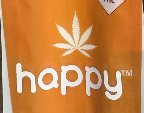 Happy Hash | Disposable | Bubba Peach | 1g