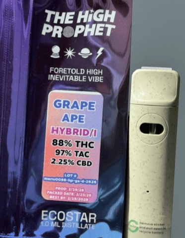 New! Grape Ape Eco Cart The High Prophet