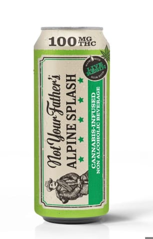 Not Your Father's | Alpine Splash | 100mg THC / 100mg Caffeine Infused Soda