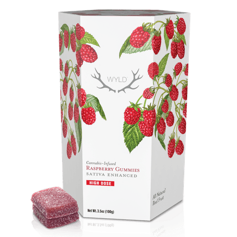 Wyld | 1,000mg Gummies - Raspberry