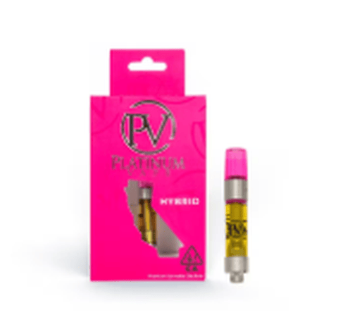 Platinum Vape - Banana Kush -  1g Distillate Cartridge