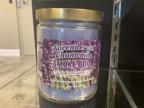 Lavender w Chamomile Candle