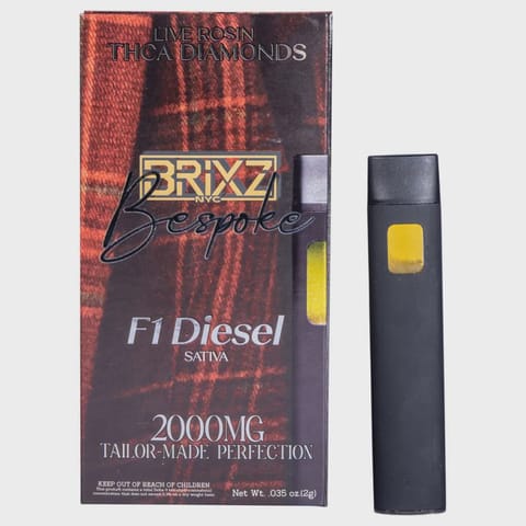Brixz Bespoke 2G Disposable - F1 Diesel