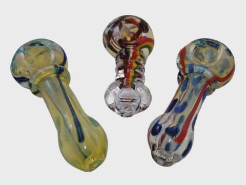 2.5" Thick Glass Dichro Glass Pipes