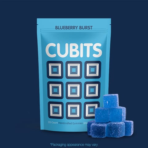 Blueberry Burst | 100MG 20-Pack | Distillate Gummies