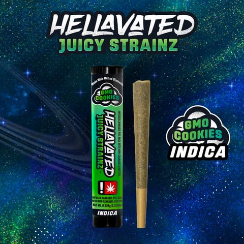 Hellavated - GMO Cookies - Juicy Strainz .75g