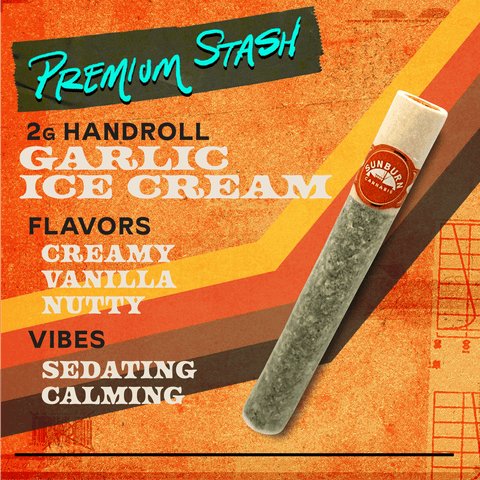 Garlic Ice Cream - 2g Handrolled Pre-roll
