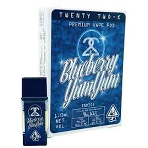 22K | Blueberry Yum Yum | Pod | Indica | 1g