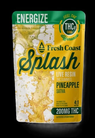 Splash-200mg THC:50mg THCv-FCE-Sativa Pineapple