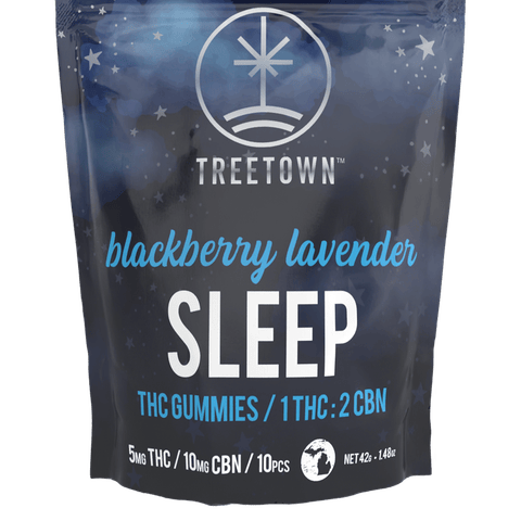Sleep Blackberry Lavender - 5 THC : 10 CBN