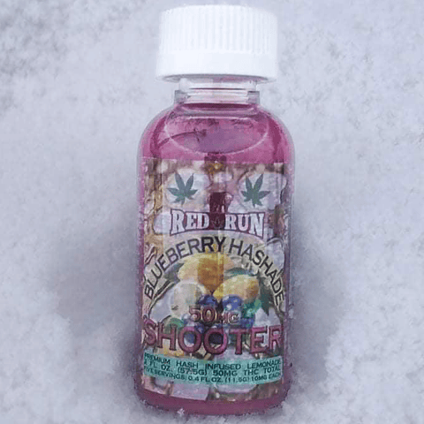 Red Run Cannabis | Blueberry | Hashade Shooter | 50mg