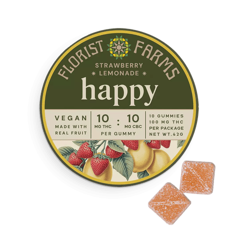 Happy Strawberry Lemonade Gummies (10PK)