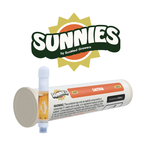 SunMed | Vape Cartridge | - White Gummy | 0.5g 510