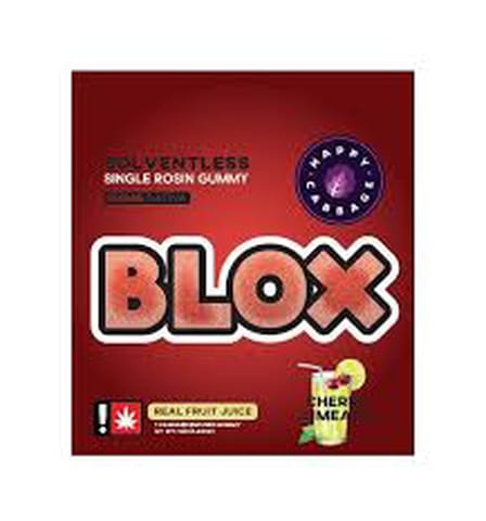 Cherry Limeade Single 100MG Blox Gummy (Happy Cabbage)
