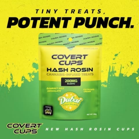 Covert Cups - 200MG Hash Rosin  - Dubai