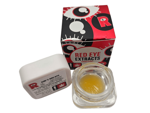 RED EYE EXTRACTS | BUDDER | GODS BREATH | INDICA | 1 GRAM