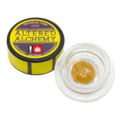 LIVE ROSIN | WEDDING CAKE | INDICA DOMINANT HYBRID | 1 GRAM