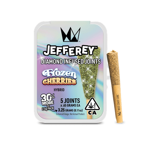 KB - WEST COAST CURE - INFUSED PREROLL MULTIPACK - FROZEN CHERRIES - 3.25G