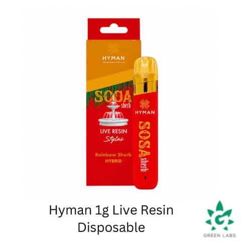 HYMAN - 1g Live Resin Stylus - Sosa Sherb